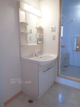 洗面設備　洗髪洗面化粧台