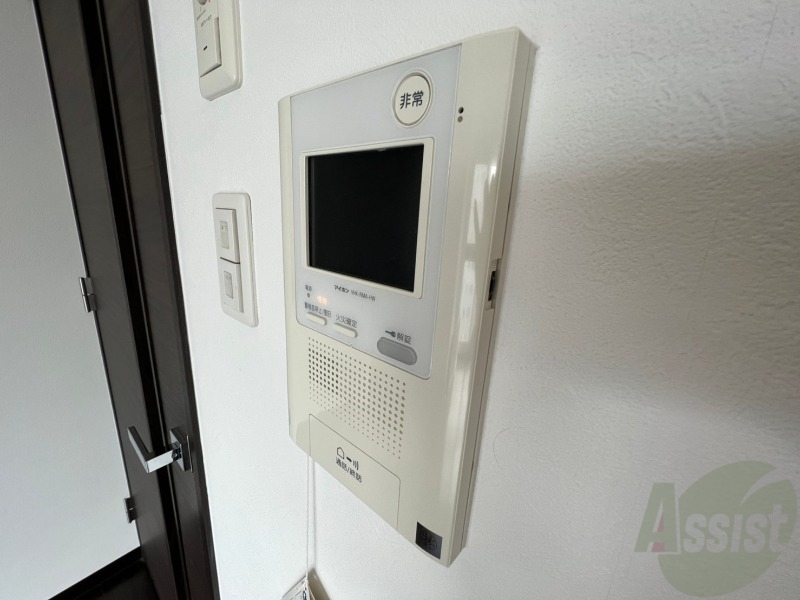 セキュリティ　モニター付きインターホンも付いてますので安心です！