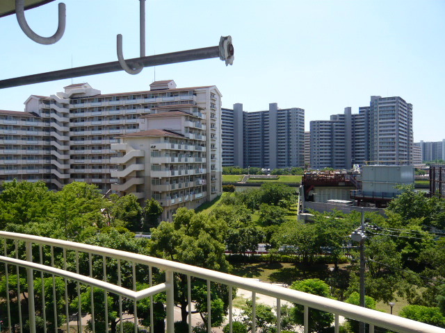 眺望　南向きバルコニー♪