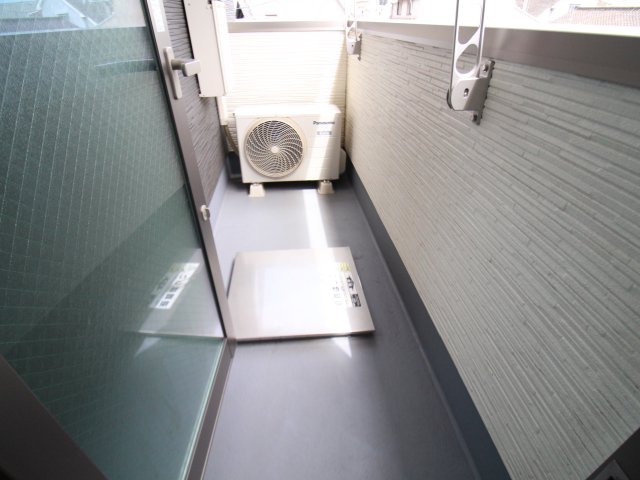 バルコニー　落ち着いた時間を過ごせるバルコニーです