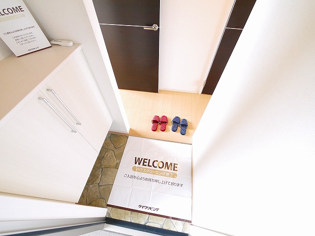 玄関　ゆったりとした玄関です