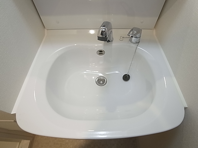 洗面設備　同社使用