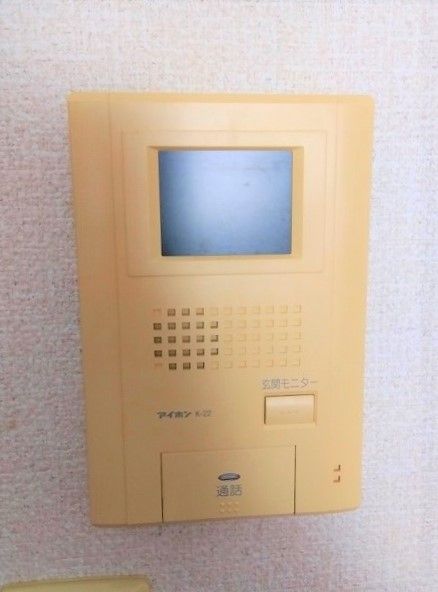 セキュリティ　モニター付きインターホン