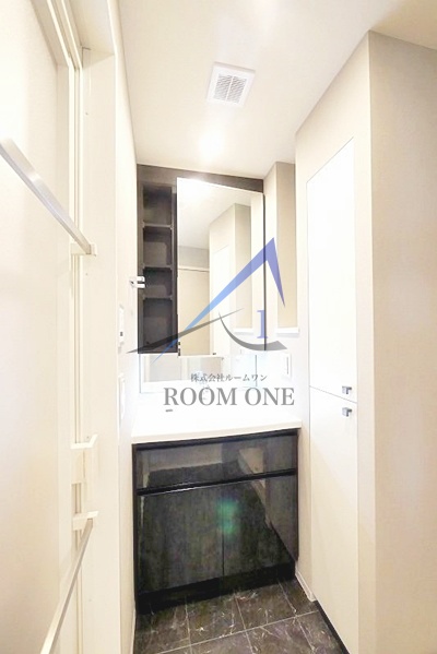 洗面設備　洗面台です。