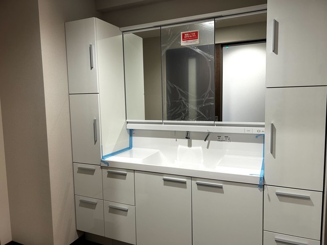 洗面設備　※写真は同タイプ住戸です。