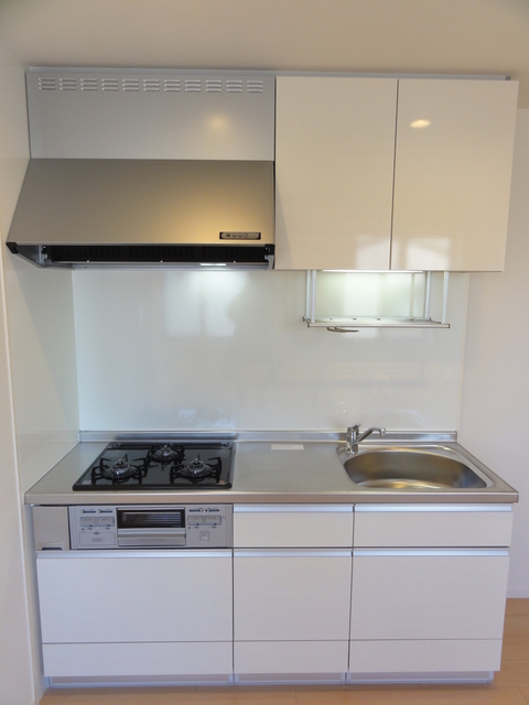 キッチン　3口グリル付キッチン