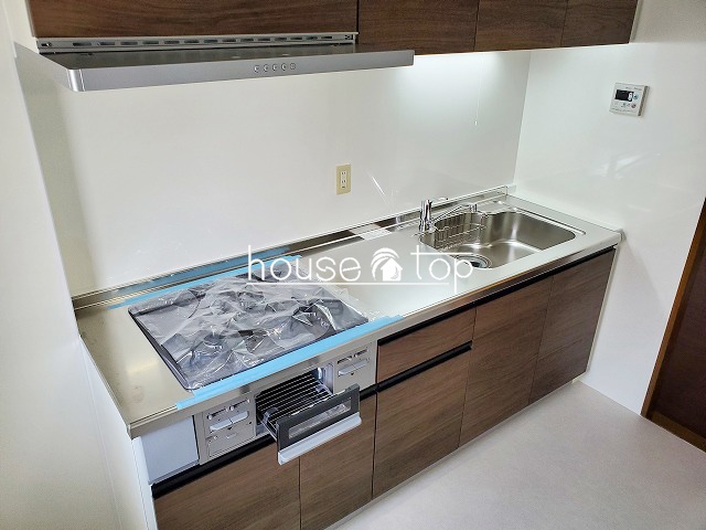 キッチン　3口コンロ付システムキッチン