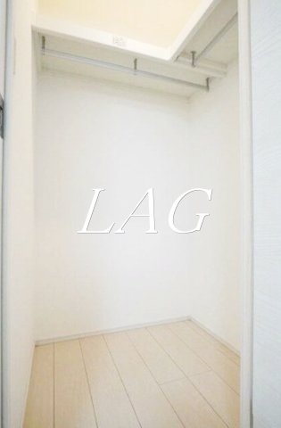 収納　ウォークインクローゼットです。