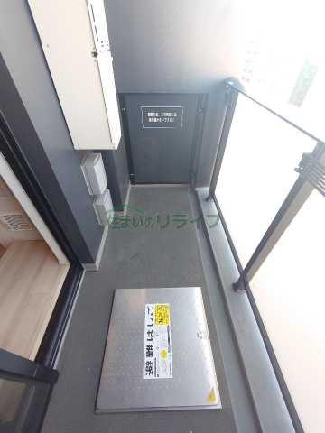 バルコニー　プラウドフラット西早稲田　1201