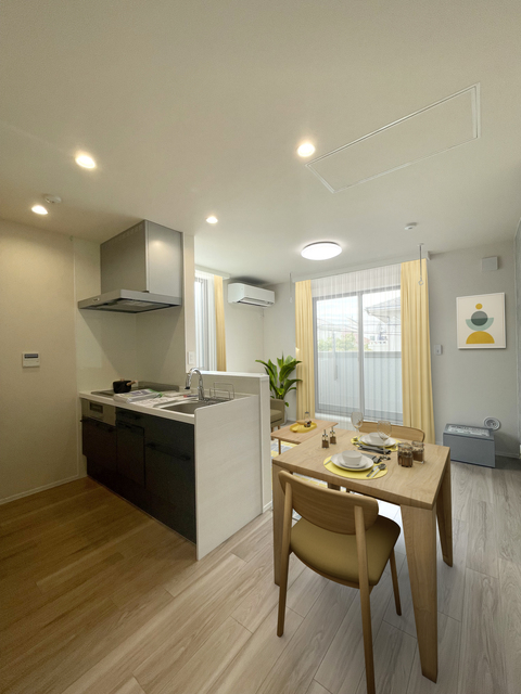 居室・リビング　こちらの家具はＣＧです。家具付きではございません。