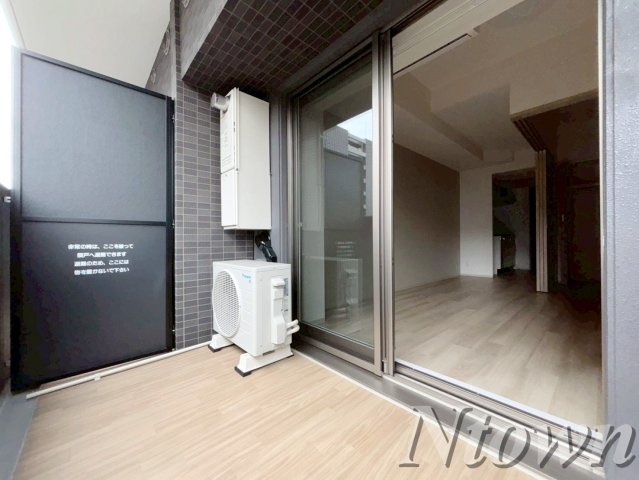 バルコニー　バルコニーがあります