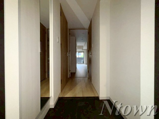 玄関　明るい玄関です