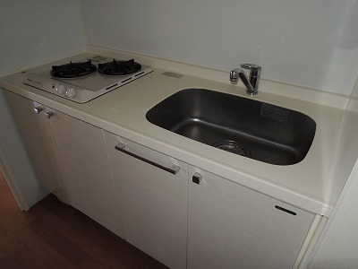 キッチン　２口ガスシステムキッチン　別号室参考写真