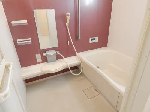 バス・シャワールーム　コンパクトで使いやすいお風呂です