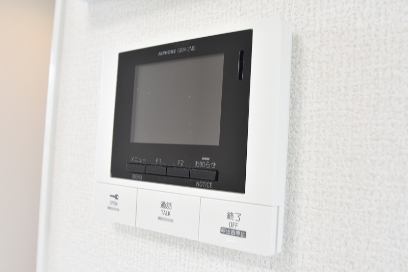 セキュリティ　TVインターホン、SECOMホームセキュリティ完備