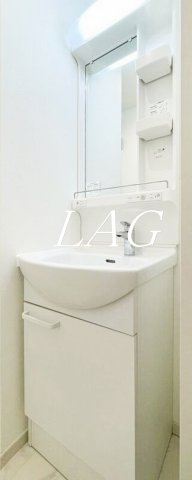 洗面設備　洗面台です。