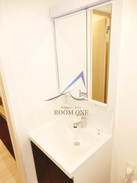 洗面設備　洗面台です。