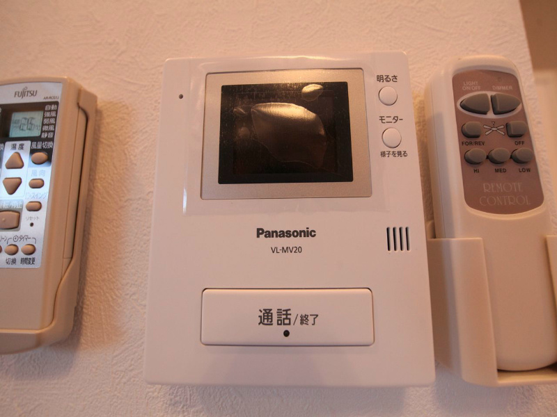 セキュリティ　ＴＶモニター付インターホン