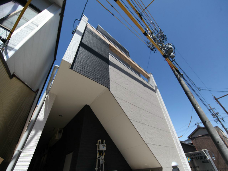 建物外観　外観　デザイナーズ　光インターネット無料