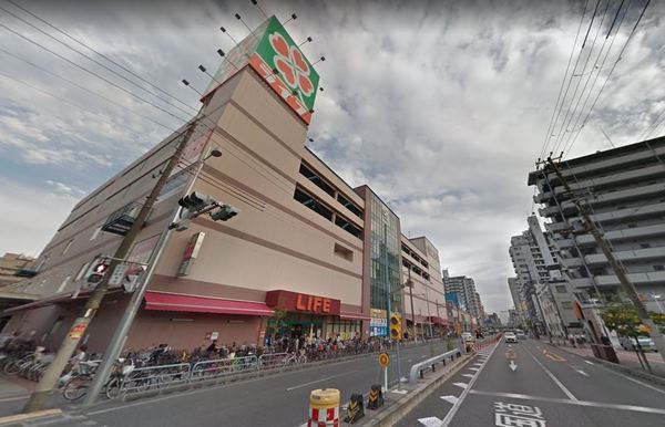 スーパー　ライフ関目店（スーパー）まで322m