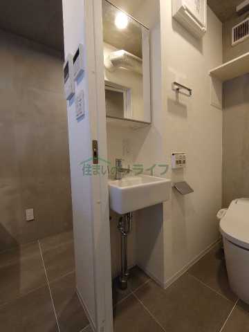 洗面設備　新宿早稲田レーベル