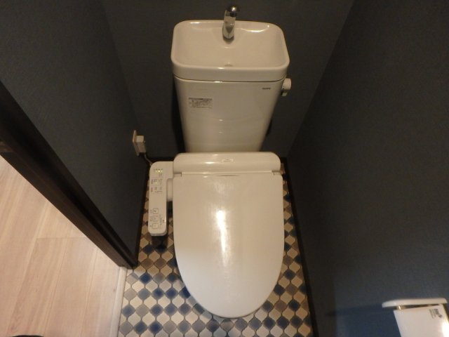 トイレ　ゆったりとした空間のトイレです