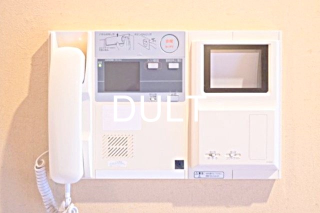 セキュリティ　モニター付きインターホンです。