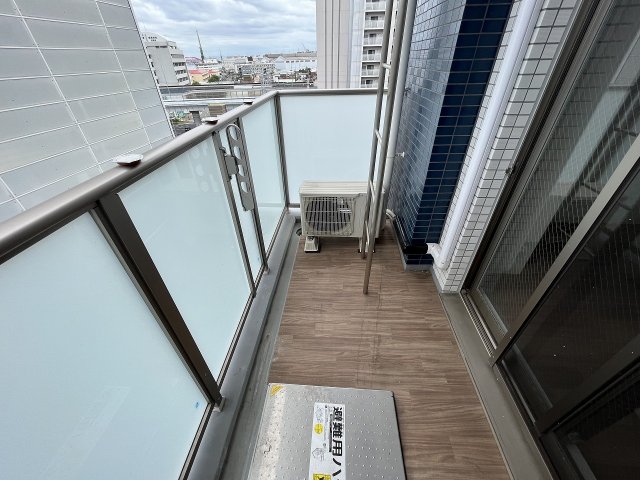 バルコニー　お洗濯にも便利なバルコニー付き