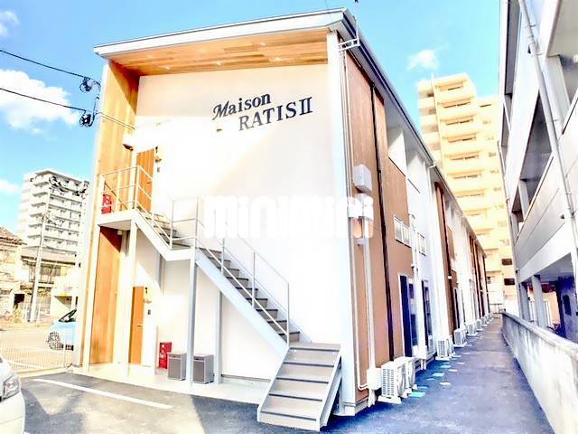 建物外観　２階建てのアパートタイプです。