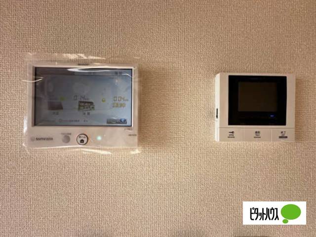 セキュリティ　モニター付きドアホン