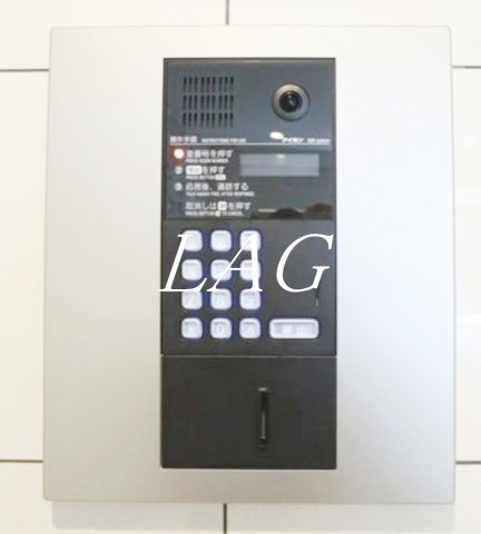 セキュリティ　オートロックです。