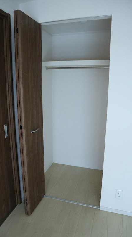 収納　クローゼット完備です。