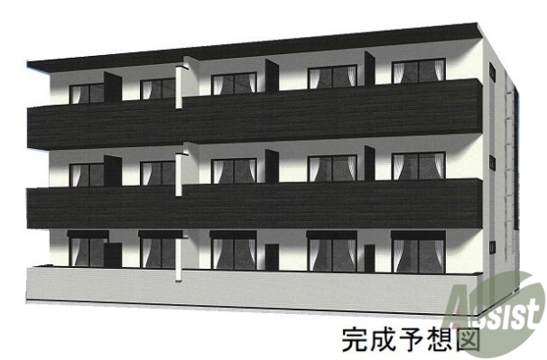 建物外観　仙台市太白区中田町「中田町アパート仮」