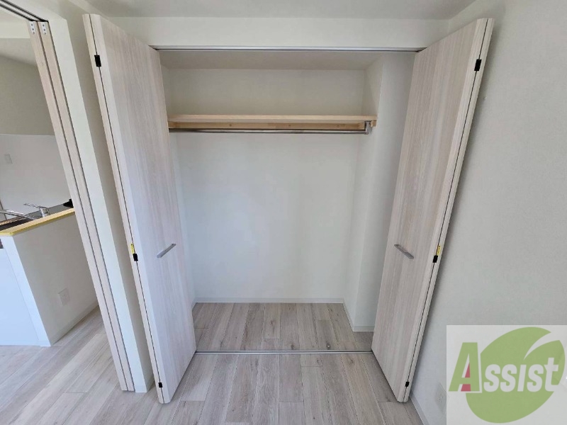 収納　収納もバッチリあるのでお部屋が片付きますよ！