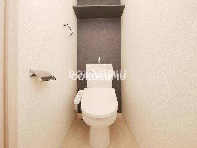 トイレ　毎日使う場所だからこそ、心地よさと清潔感にこだわりました。