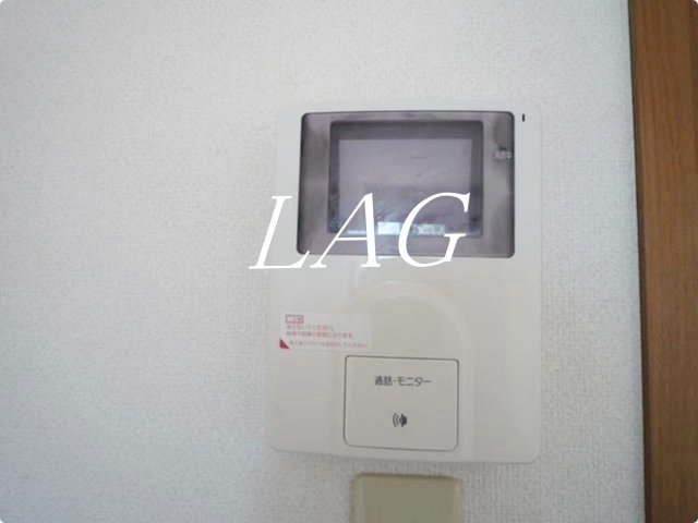 セキュリティ　モニター付きインターフォンです。