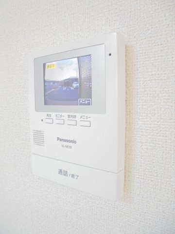 セキュリティ　モニター付きインターホンです