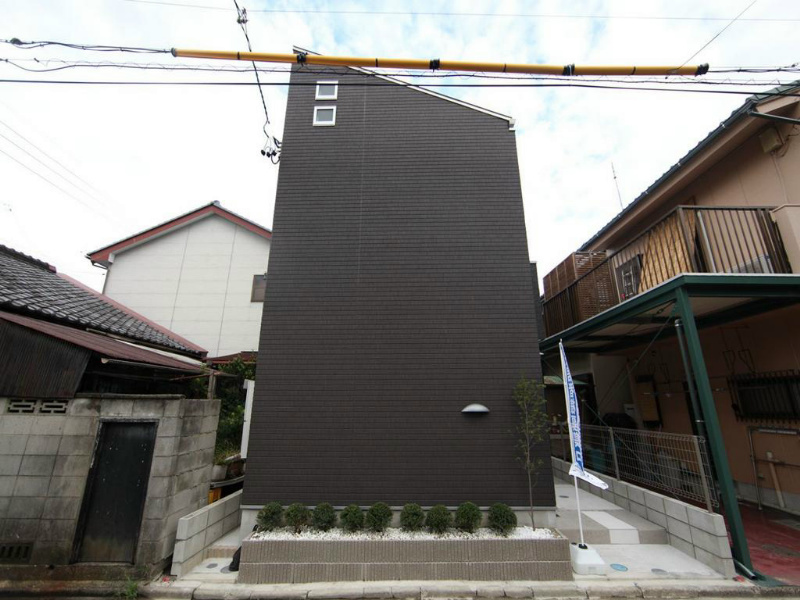 建物外観　外観　デザイナーズ　光インターネット無料