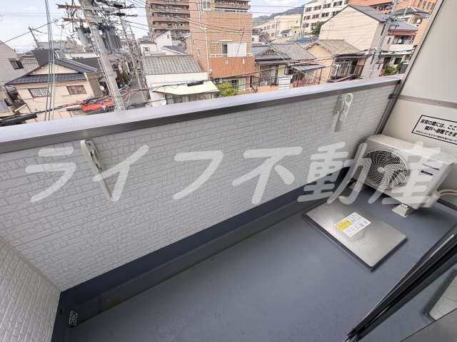 バルコニー　落ち着いた時間を過ごせるバルコニーです