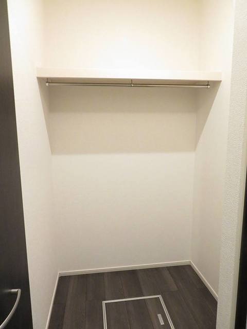 収納　ウォークインクローゼット完備。