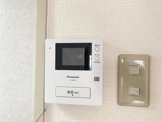 セキュリティ　※別部屋の写真です