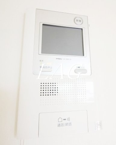 セキュリティ　モニター付きインターホンです。
