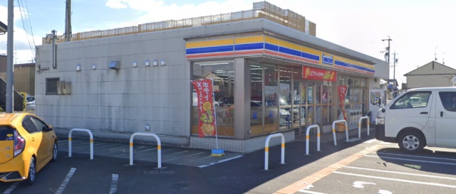コンビニ　ミニストップ　岐阜城東通店（コンビニ）まで243m