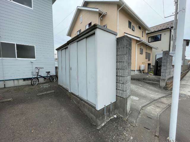その他共有部分　物置付きです。