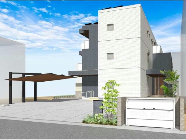 建物外観　完成予想図