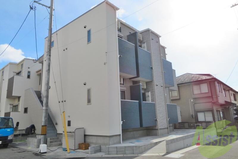 建物外観　若林区南小泉「ハーモニーテラス南小泉３」