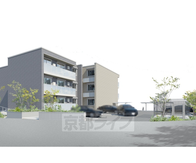 建物外観　予想図、・完成予想図です。