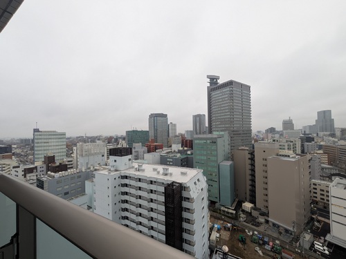 眺望　バルコニーからの眺望です。