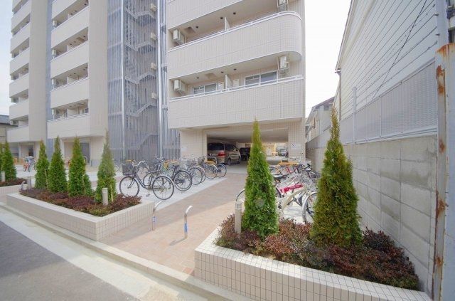 眺望　自転車置き場