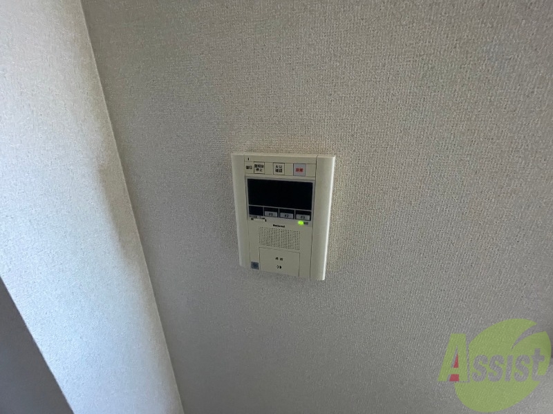 セキュリティ　インターホンは通話ができるので急な訪問があっても安心です。